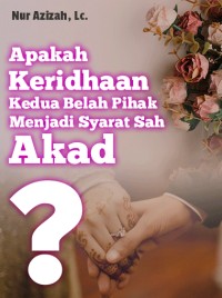 Keridahaan Kedua-belah Pihak